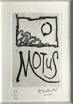 Pierre Alechinsky (1927) - Motus (framed), 2001, Antiek en Kunst