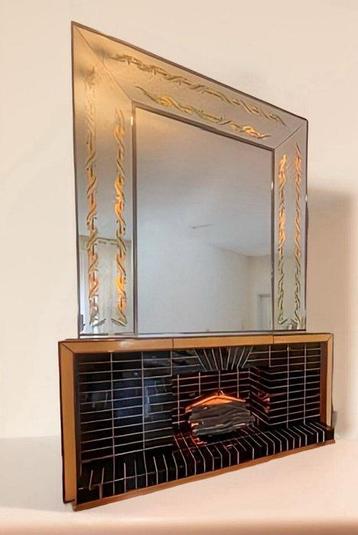 Luigi Brusotti - Crédence (2) - Bois, Verre de Murano - bar