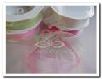 Lint Voile 25mm / meter - groen 62 Lint Voile 25mm, Hobby en Vrije tijd, Nieuw