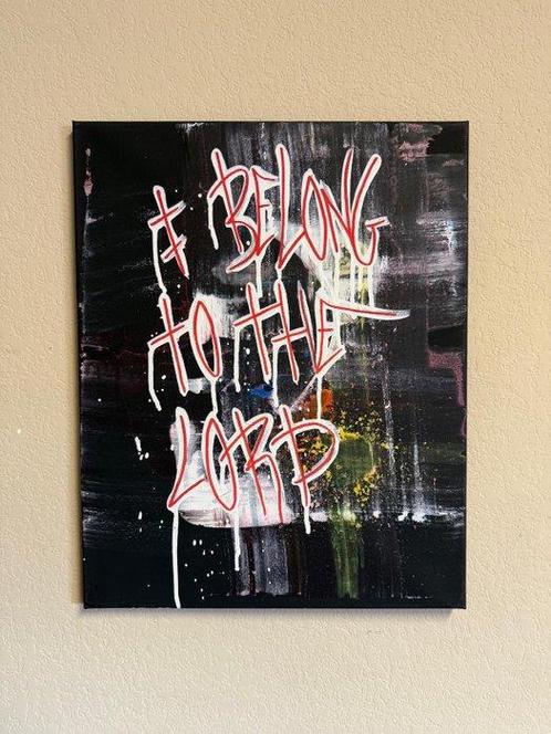 Karl Lagasse (1981) - I Belong to the Lord - No Reserve, Antiek en Kunst, Kunst | Schilderijen | Modern