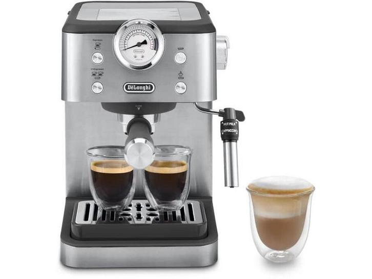 DeLonghi EM450.M - Pistonmachine - 15 bar - Beige, Electroménager, Cafetières, Envoi