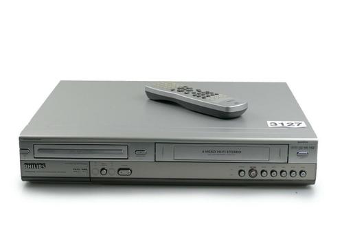 Philips DVDR630VR/00 | VHS / DVD Combi Recorder, TV, Hi-fi & Vidéo, Lecteurs vidéo, Envoi