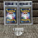 Pokémon - 2 Graded card - 2009 Arceus lv.100 Holo 1st &, Hobby en Vrije tijd, Nieuw