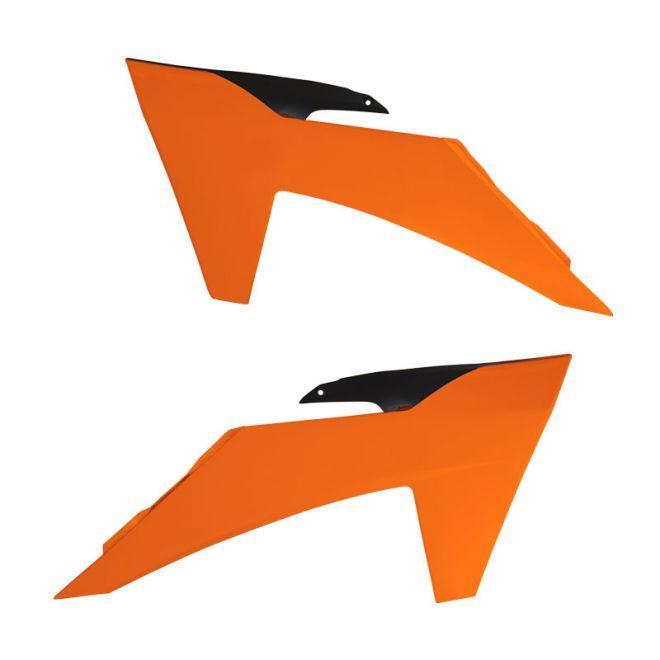 Racetech Radiator Kappen Oranje KTM SX 125/150/250/300 2023-, Motoren, Onderdelen | Overige, Verzenden