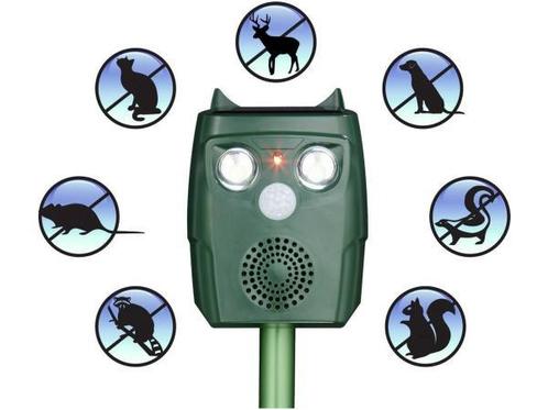 Veiling - 3 x Basetech BT20 Dierenverschrikker, Dieren en Toebehoren, Overige Dieren-accessoires