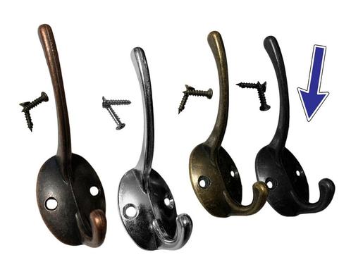 Set van 6 metalen haken, hangers voor jassen en hoeden (kle, Doe-het-zelf en Bouw, Gereedschap | Overige machines, Nieuw, Verzenden