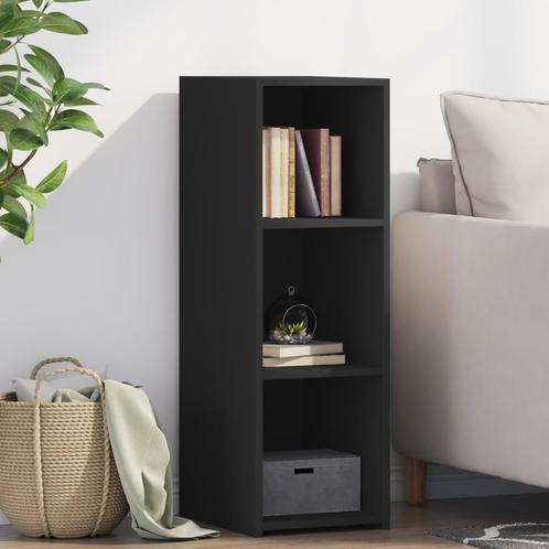 vidaXL Dressoir 30x41x93 cm bewerkt hout zwart, Huis en Inrichting, Kasten | Dressoirs, Nieuw, Verzenden
