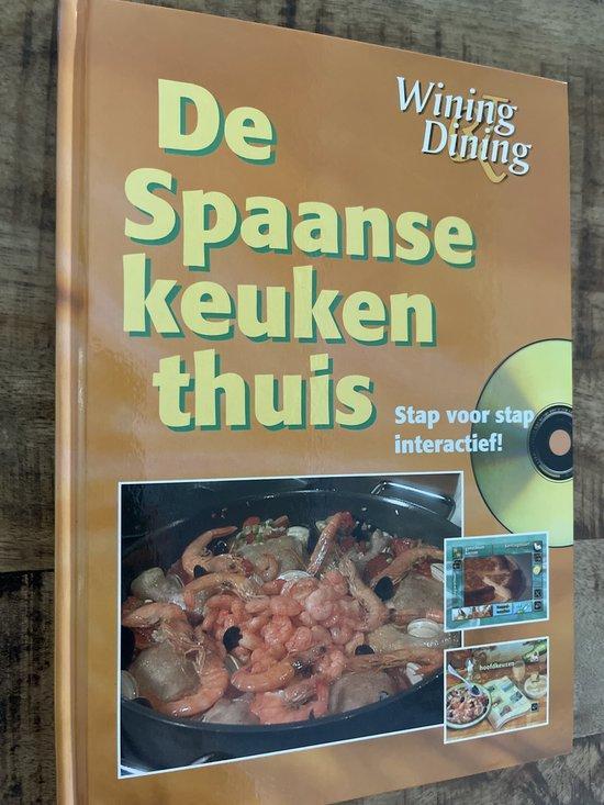 De Spaanse keuken thuis met cd - stap voor stap interactief, Boeken, Overige Boeken, Zo goed als nieuw, Verzenden