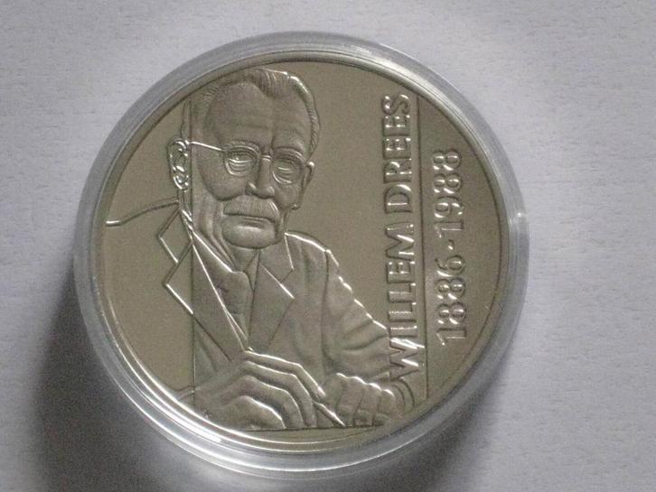 25 Ecu 1998 Nederland Wilhelm Drees zilver Pp zilver, Postzegels en Munten, Munten | Europa | Niet-Euromunten, België, Verzenden