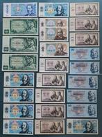 Wereld. - 35 banknotes Koruna - 1960/1988  (Zonder, Postzegels en Munten