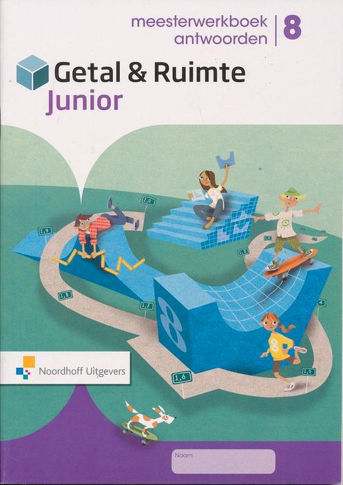 Getal en Ruimte Junior Antwoorden Meesterwerkboek groep 8, Livres, Livres scolaires, Envoi