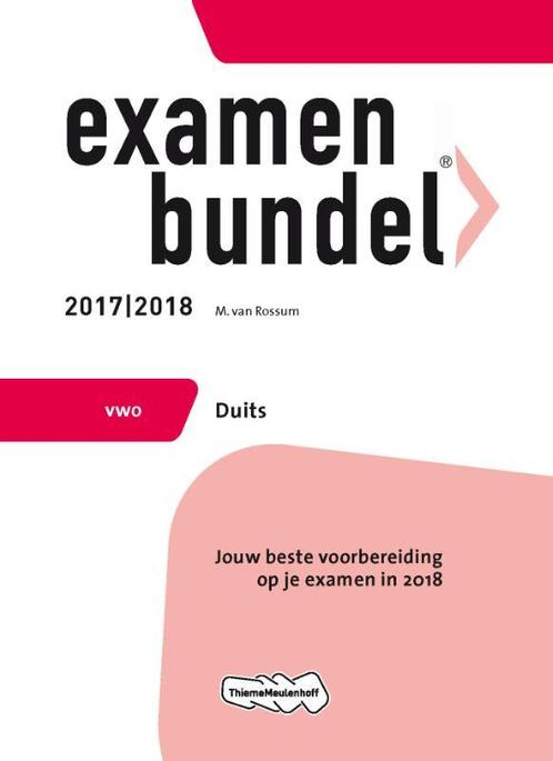 Examenbundel vwo Duits 2017/2018 9789006391817, Livres, Livres scolaires, Envoi