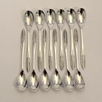 Lange zware Art Deco (1925-1935) theelepels - Voorschoten -