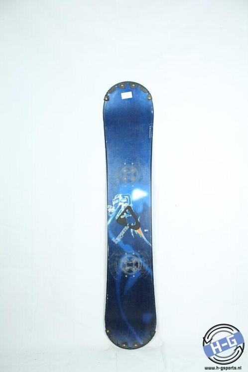 Snowboard - Salomon Ripostec - 144, Sport en Fitness, Snowboarden, Gebruikt, Ophalen of Verzenden