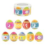 500 Stickers Labels Verrassingsei 3*4 cm B01 Sluitsticker, Nieuw