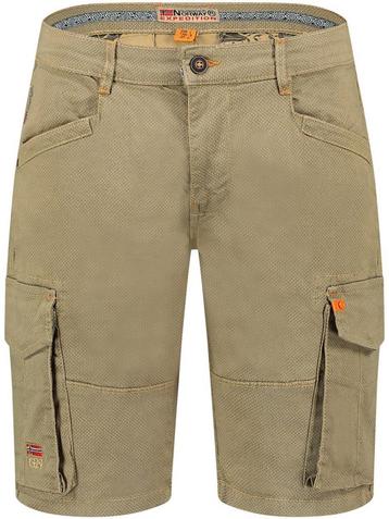 Geographical Norway Bermuda Met Stretch Patrimoine Beige beschikbaar voor biedingen