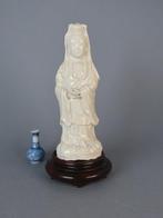 Figuur - Standing Guanyin on Waves - Kangxi, 17th Century, Antiek en Kunst