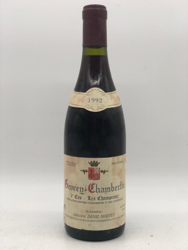 1 x 75cl Gevrey-Chambertin Les Champeaux 1er Cru Mortet..., Verzamelen, Wijnen, Frankrijk, Rode wijn, Nieuw, Ophalen of Verzenden