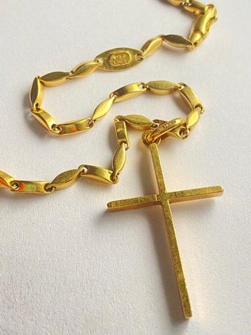 Collier - 18 carats Or jaune beschikbaar voor biedingen