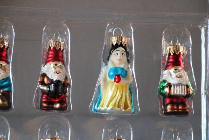 Kerstballen Krebs, Lauscha, Sneeuwwitje en de zeven dwergen, Diversen, Kerst