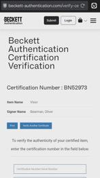 Ferrari - Oliver Bearman - 2024 - Replica viseur, Nieuw