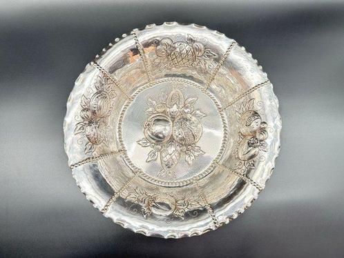 Fruitschaal - .800 zilver - Zilveren fruitmand, Antiek en Kunst, Antiek | Zilver en Goud