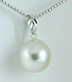 Zonder minimumprijs - Hanger - 18 karaat Witgoud Parel -