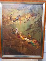 Hollandse School (XX-XXI) - Vrouwen aan de Was bij een