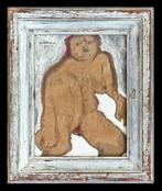 Robert Detheux (1932-2010) - Femme se grattant les doigts de, Antiek en Kunst