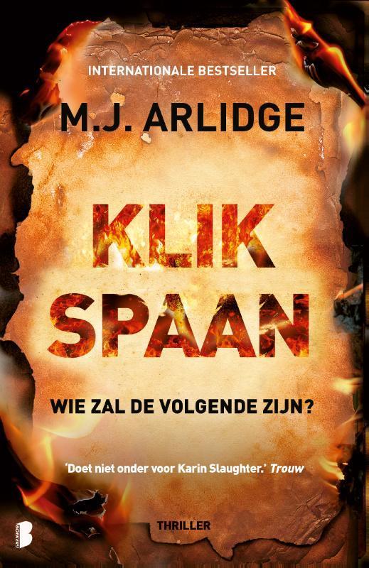 Klikspaan / Helen Grace / 4 9789022578513 M.J. Arlidge, Boeken, Thrillers, Gelezen, Verzenden