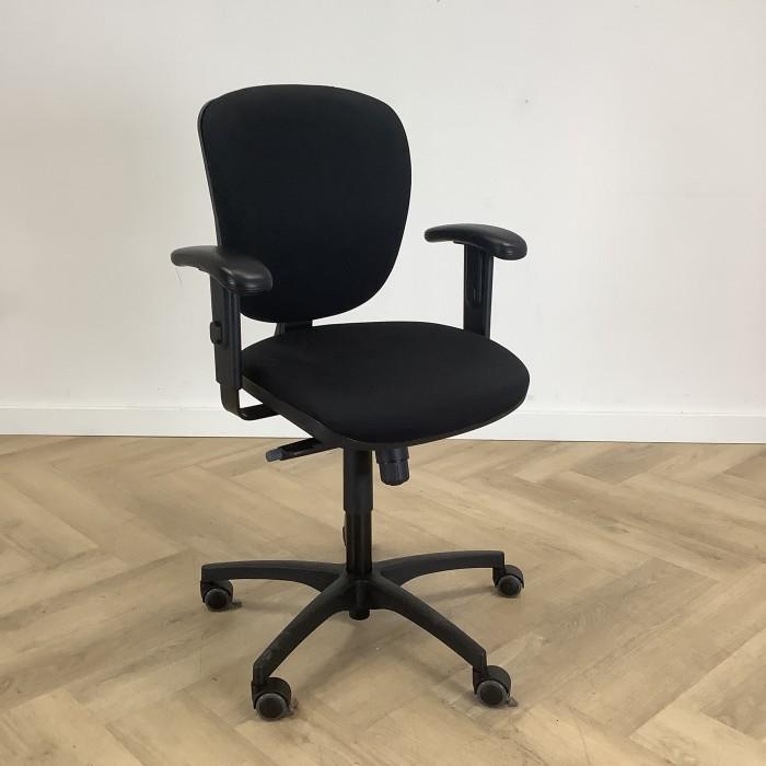 Eromes  bureaustoel, zwart, Huis en Inrichting, Bureaustoelen, Bureaustoel, Zwart, Gebruikt, Ergonomisch