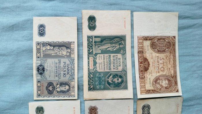 Polen. - 10 Banknotes - Various Dates (Zonder minimumprijs), Postzegels en Munten, Bankbiljetten | Europa | Niet-Eurobiljetten