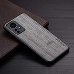 Xiaomi 12 Pro Leren Hoesje - Shockproof Case Cover Hout, Verzenden, Nieuw