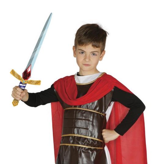 Gladiator Nep Zwaard Foam 53cm, Hobby en Vrije tijd, Feestartikelen, Nieuw, Verzenden