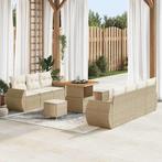 vidaXL Tuinbank Set 10 pcs beige en crèmekleurig 80 x 80 x, Tuin en Terras, Verzenden, Nieuw