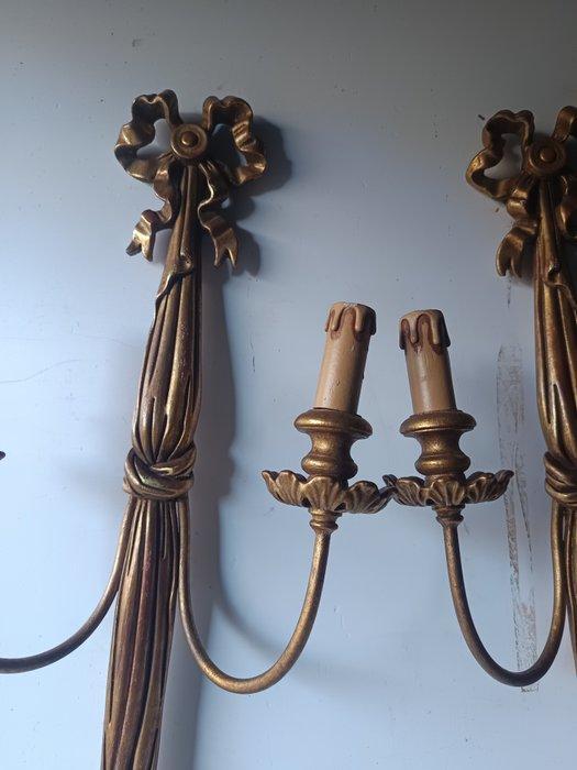 Wandkandelaar - Hout, Antiek en Kunst, Antiek | Overige Antiek