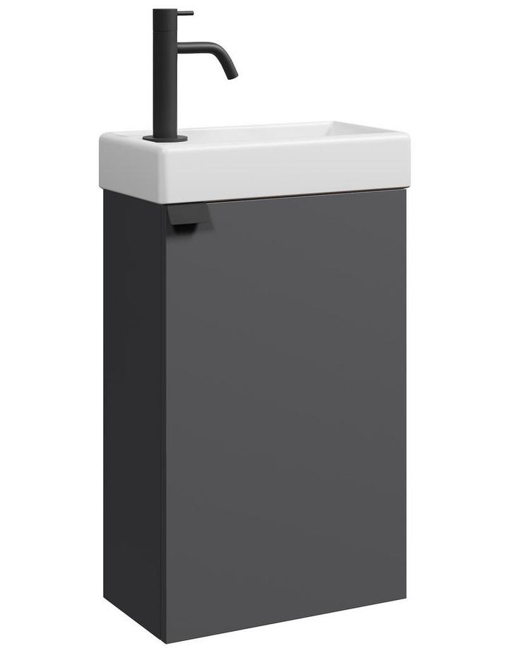 Toiletmeubel Apollo 40 x 22 cm Antraciet Fonteinmeubel, Doe-het-zelf en Bouw, Sanitair, Nieuw, Verzenden