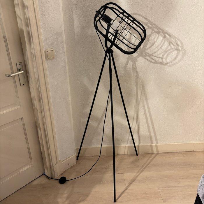 Staande lamp - Metaal - Korflamp Industrieel., Antiek en Kunst, Curiosa en Brocante