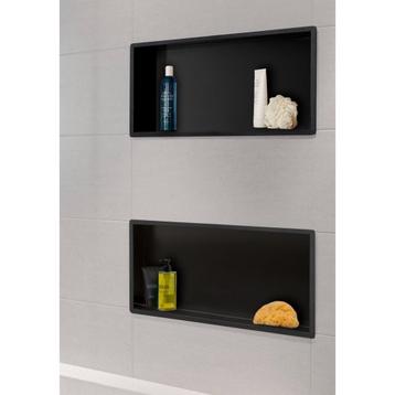 Wiesbaden Inbouwnis | Exellence | 30x60x10cm | Mat Zwart, Ophalen of Verzenden, Bad