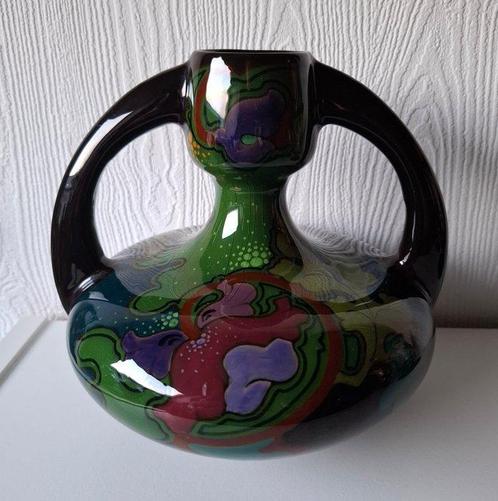 Regina Kunstaardewerkfabriek - Vaas - 57 - Aardewerk/, Antiek en Kunst, Antiek | Glaswerk en Kristal
