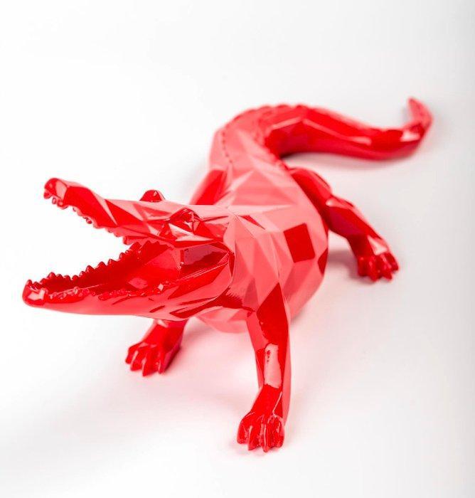 Richard Orlinski (1966) - Croco (Red Orlinski), Antiek en Kunst, Kunst | Designobjecten