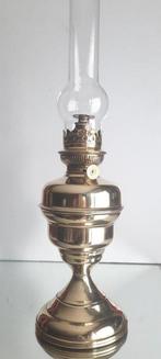 Lampe à huile - Cuivre, Laiton, Verre, Antiquités & Art