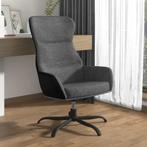 vidaXL Relaxstoel stof lichtgrijs, Huis en Inrichting, Fauteuils, Verzenden, Nieuw