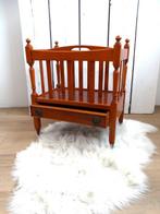 Bijzettafel - Krantenbak, Magazine rack met lade -