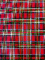 Exclusieve Schotse tartan stof rode achtergrond zonder