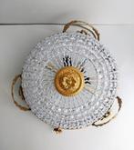 Plafonnier - Laiton doré - Kristallen plafonnière