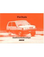 1983 FIAT PANDA INSTRUCTIEBOEKJE NEDERLANDS, Auto diversen, Handleidingen en Instructieboekjes