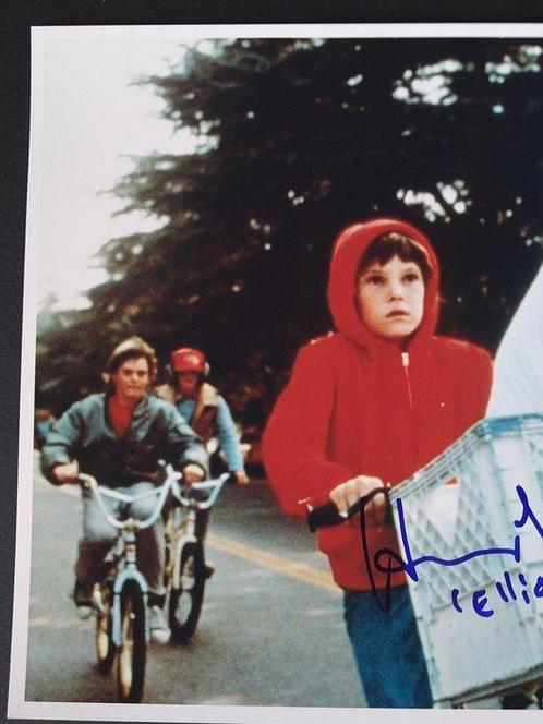 E.T. the Extra-Terrestrial - Signed by Henry Thomas, with, Verzamelen, Film en Tv
