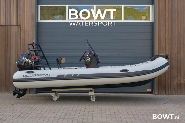 AQUASPIRIT S450 | Aluminium RIB | 4,50 meter | Max. 75 PK, Watersport en Boten, Rubberboten, Ophalen