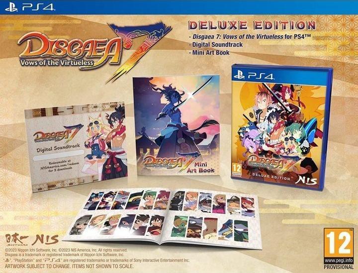 Disgaea 7 Vows of the Virtueless-Deluxe Edition (PlayStation, Games en Spelcomputers, Games | Sony PlayStation 4, Ophalen of Verzenden